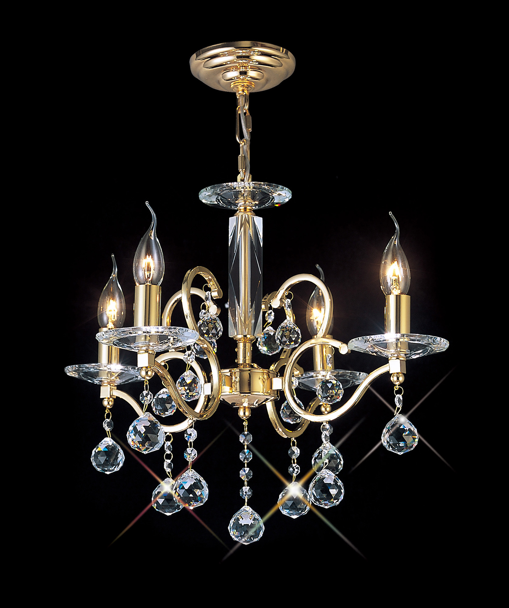 Zinta French Gold Crystal Ceiling Lights Diyas Multi Arm Crystal Fittings Zinta French Gold Crystal Ceiling Lights Diyas Multi Arm Crystal Fittings